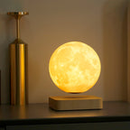 Levitating Moon Lamp – 3D Magnetic Floating LED Night Light