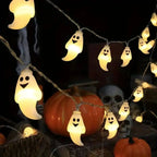 Halloween Ghost String Lights – Battery Powered LED