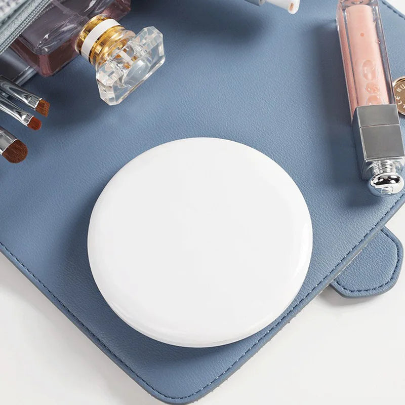LED Compact Makeup Mirror – 2-Sided Folding Pocket Mirror with Light