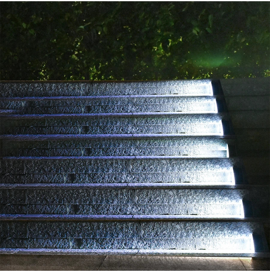 Solar LED Step Lights – IP67 Waterproof Outdoor Deck & Stair Lighting 6PCs