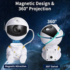 Astronaut Galaxy Projector Lamp – Starry Sky & Nebula Night Light with Remote