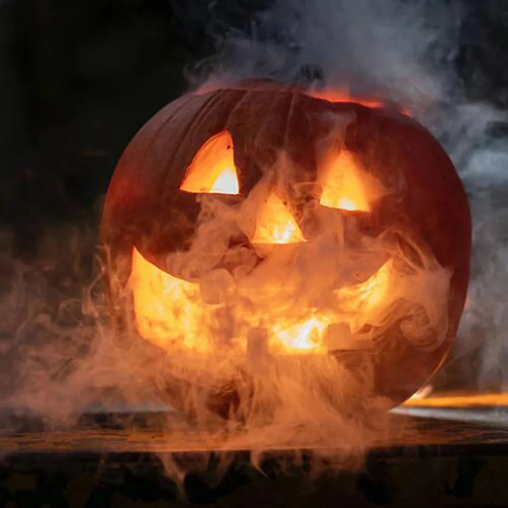 Halloween Mini Fog Machine – LED Mist Maker Decoration