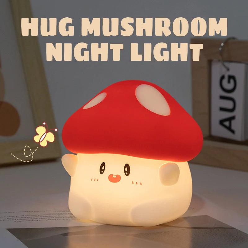 Halloween LED Night Light – Mushroom, Pumpkin & Ghost