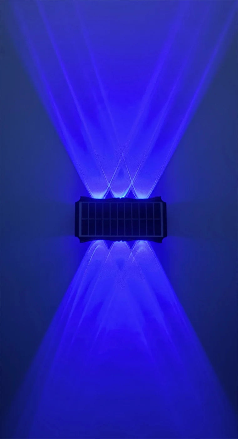 Solar LED Wall Lamp – Up & Down Outdoor Waterproof Lighting