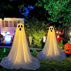 Standing Ghost Halloween Decoration with LED Lights – 49"