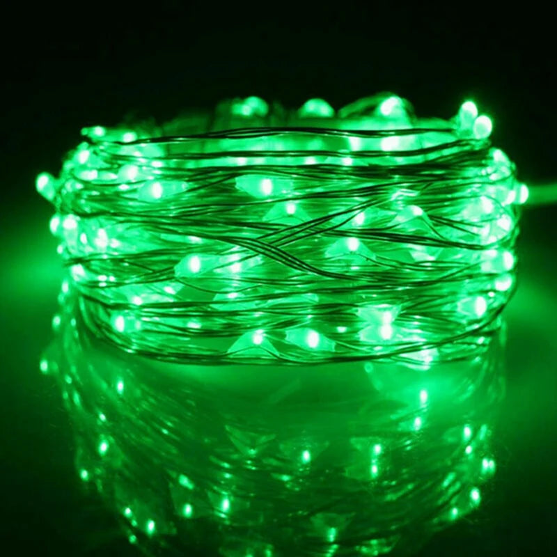 LED Fairy Copper Wire String Lights – Battery Powered (1M–20M)