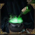 Halloween Witch Cauldron – Black Cauldron Bucket Candy Bowl & Party Prop