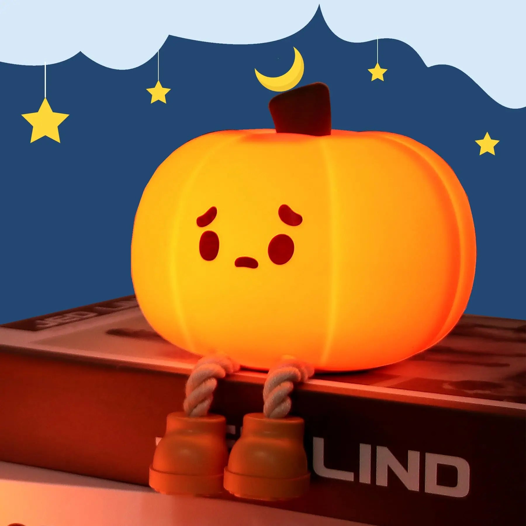 Cute Animal Night Light – Panda, Capybara, Axolotl & More (USB Rechargeable)