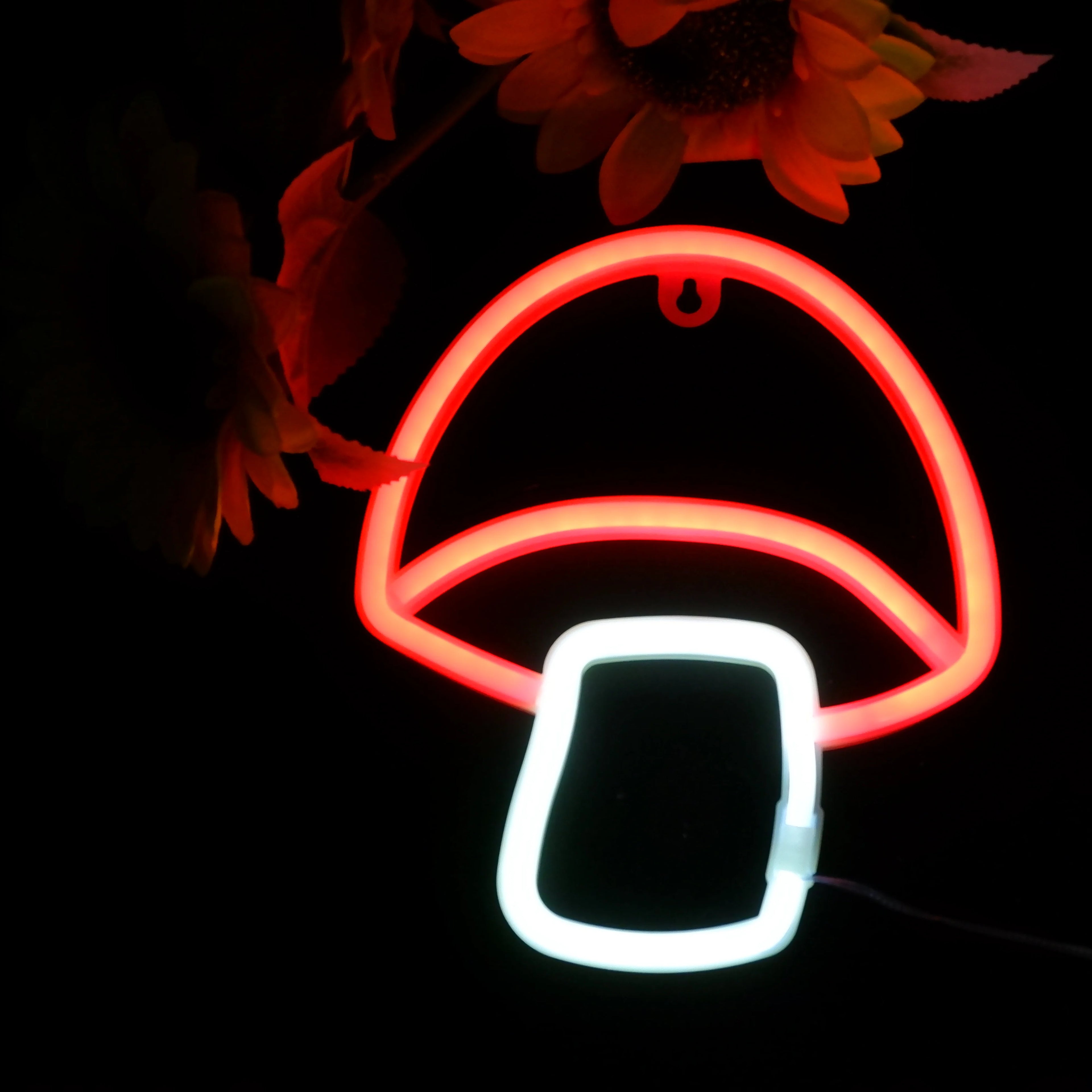 Halloween Atmosphere LED Neon Sign – USB or Battery Powered Wall Light