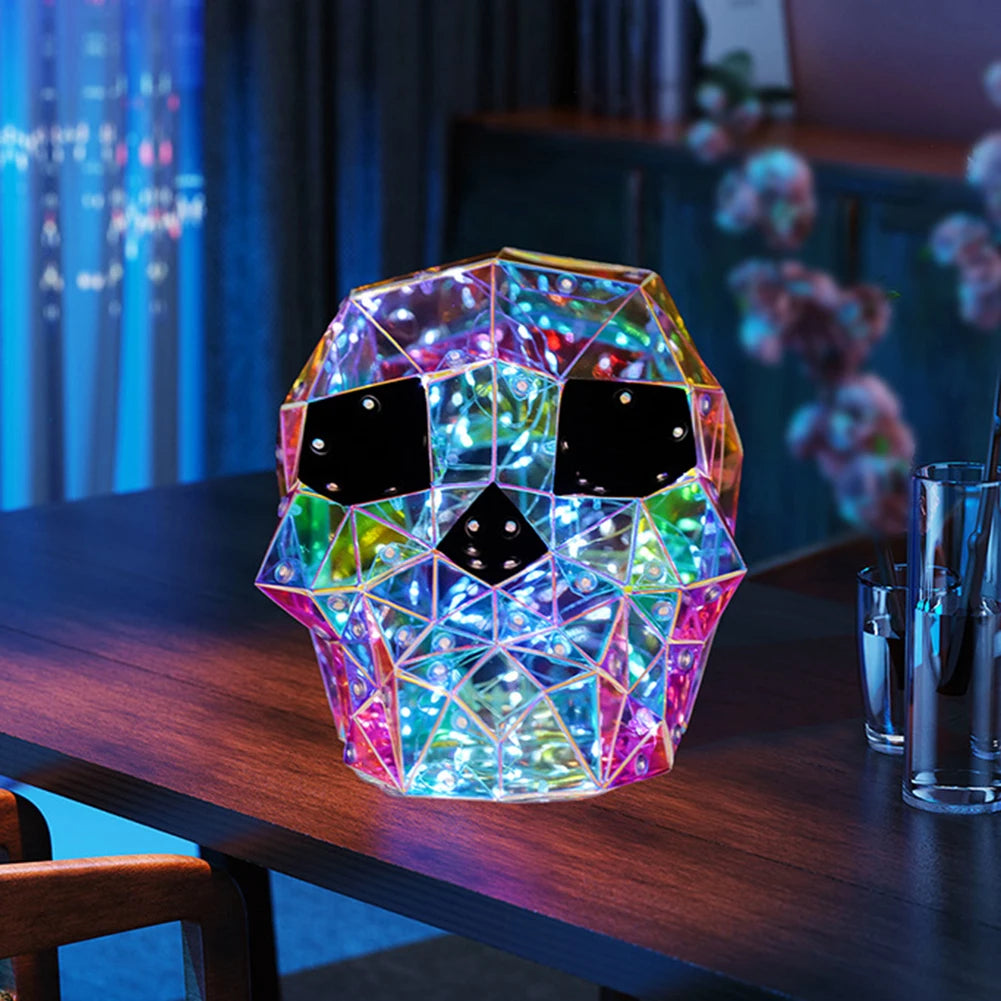 Halloween LED Iridescent Lights – Ghost, Pumpkin & Skull