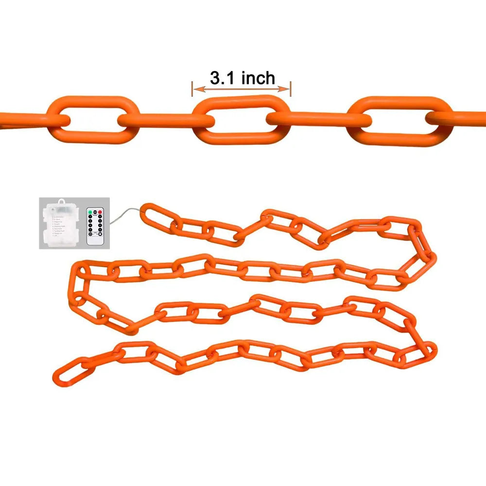 Halloween Chain String Lights – 2M/3M, Solar or Battery Powered