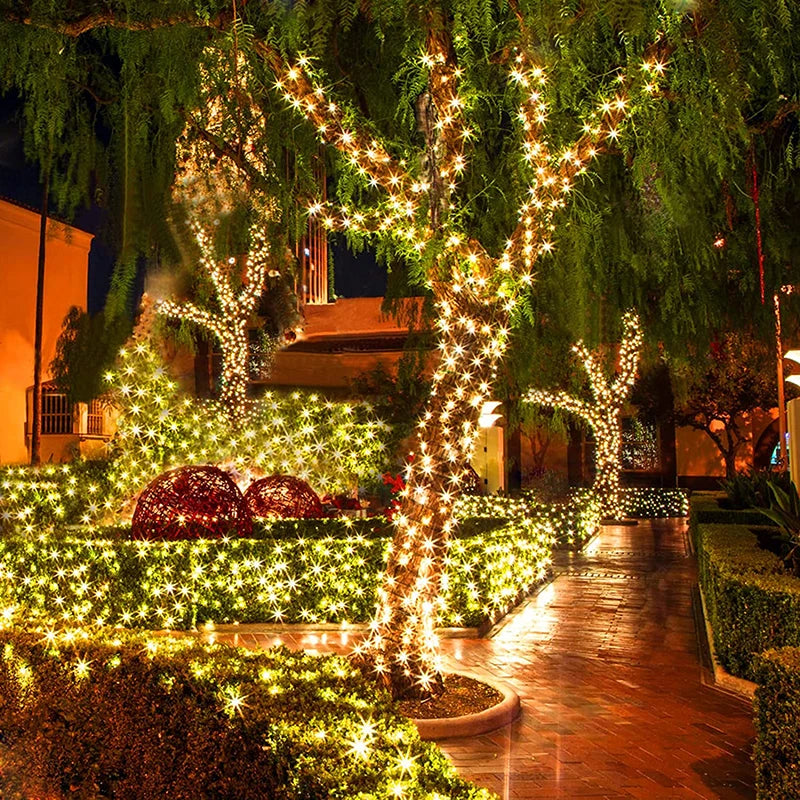 Solar String Lights – Waterproof 8-Mode Copper Wire Fairy Lights