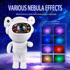 Smart Astronaut Galaxy Projector – 82 Effects – Bluetooth Starry Sky & Nebula Night Light