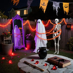 Halloween Chain String Lights – 2M/3M, Solar or Battery Powered