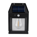 Cozy Solar Outdoor Filament Lamp with Motion Sensor