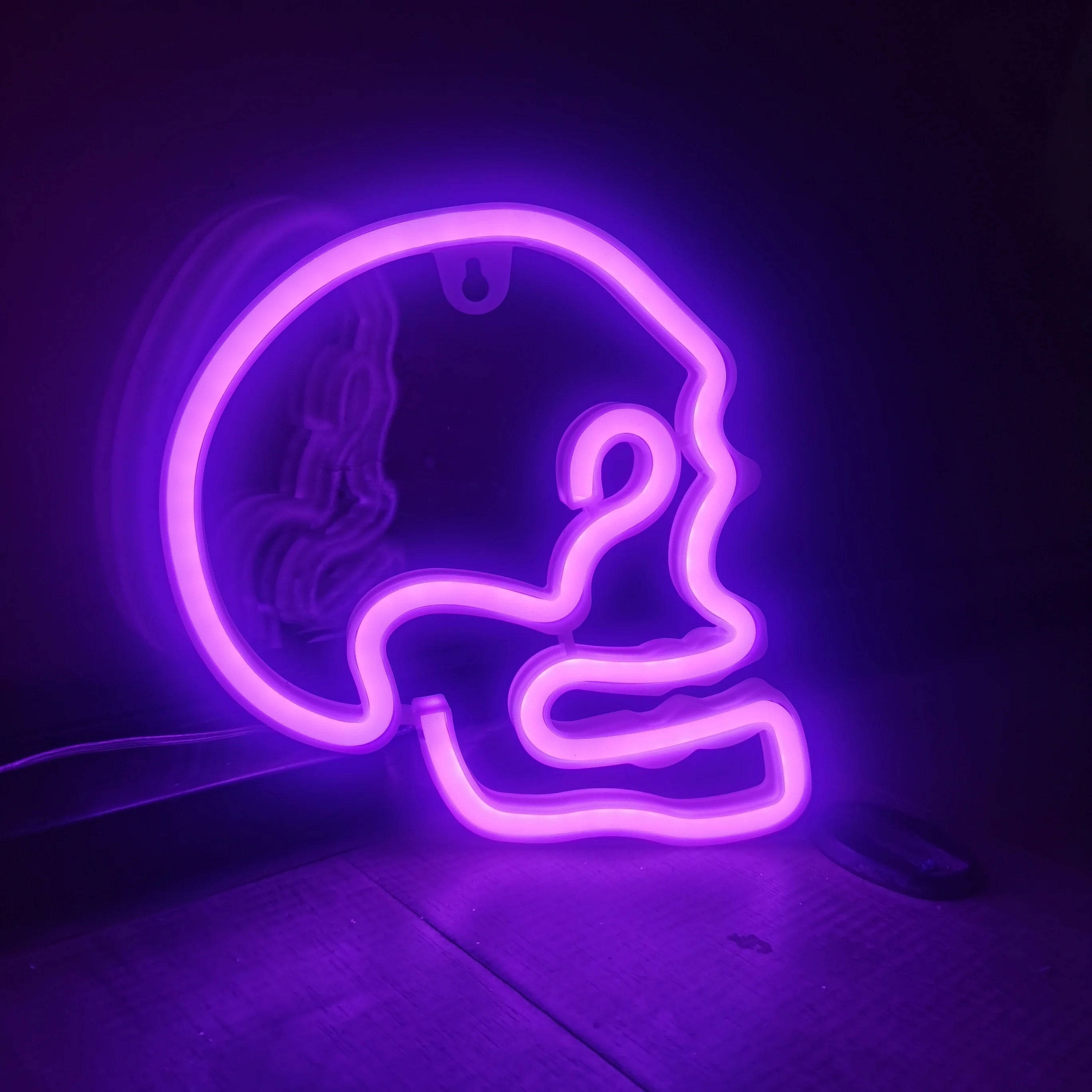 Halloween Atmosphere LED Neon Sign – USB or Battery Powered Wall Light