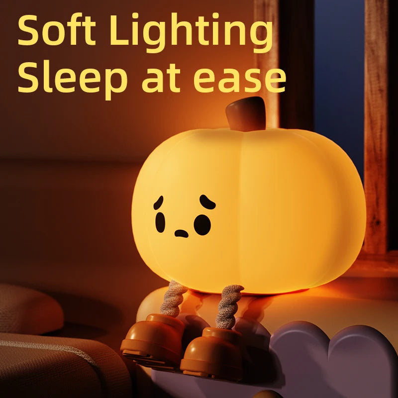Halloween LED Night Light – Mushroom, Pumpkin & Ghost