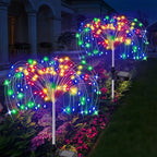 Solar Firework Lights Outdoor – Waterproof LED Garden Pathway Decor