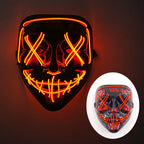 LED Purge Mask – Wireless Glowing Halloween Party Mask