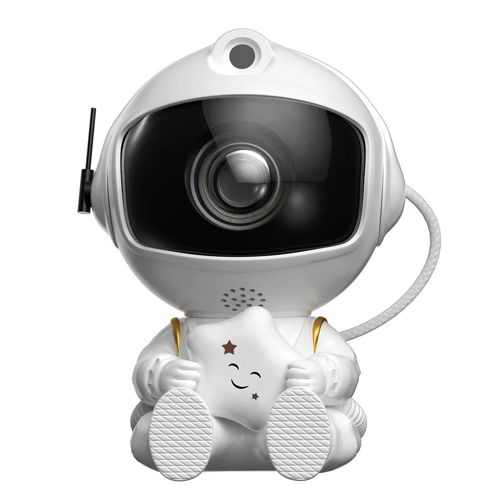 Astronaut Galaxy Projector Lamp – Starry Sky & Nebula Night Light with Remote
