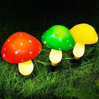 Solar Mushroom Fairy Lights – Christmas & Garden Outdoor Decoration