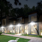 Solar Security Flood Light – 182/112 LED with Adjustable Heads & 3 Modes