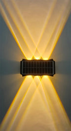 Solar LED Wall Lamp – Up & Down Outdoor Waterproof Lighting