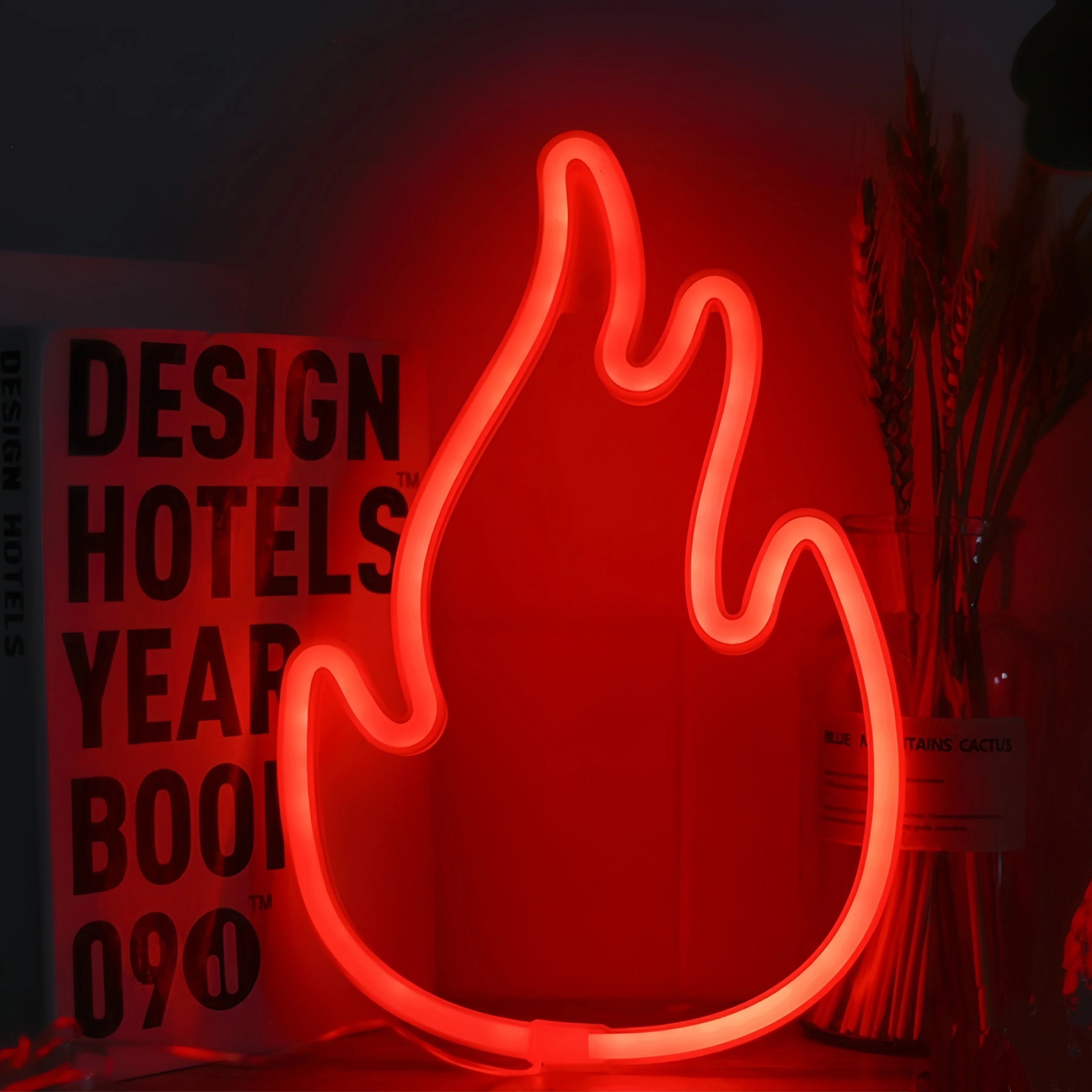Halloween Atmosphere LED Neon Sign – USB or Battery Powered Wall Light