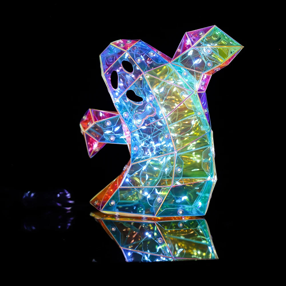 Halloween LED Iridescent Lights – Ghost, Pumpkin & Skull