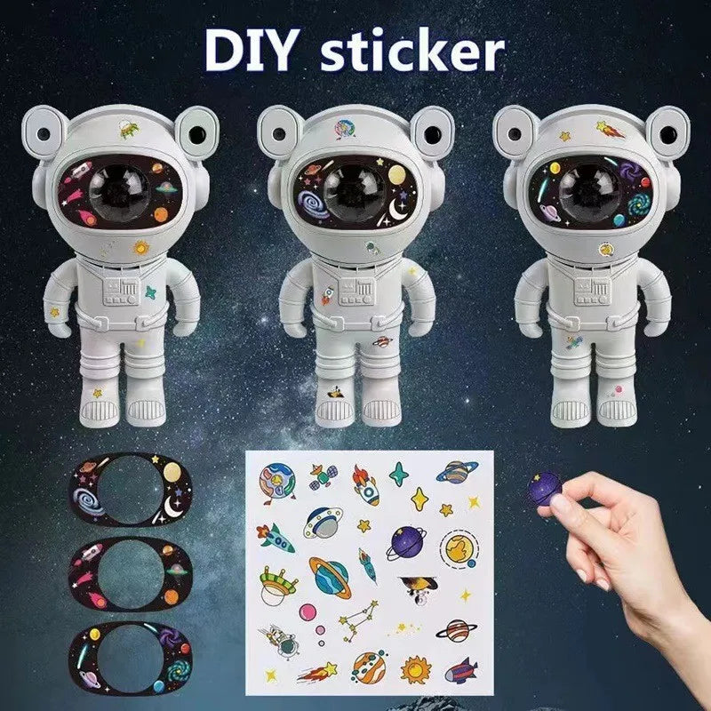 Smart Astronaut Galaxy Projector – 82 Effects – Bluetooth Starry Sky & Nebula Night Light
