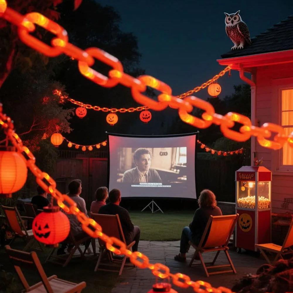 Halloween Chain String Lights – 2M/3M, Solar or Battery Powered