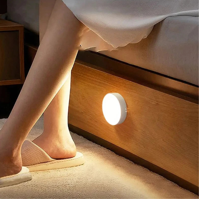 Motion Sensor Night Light – Rechargeable Wireless LED Lamp