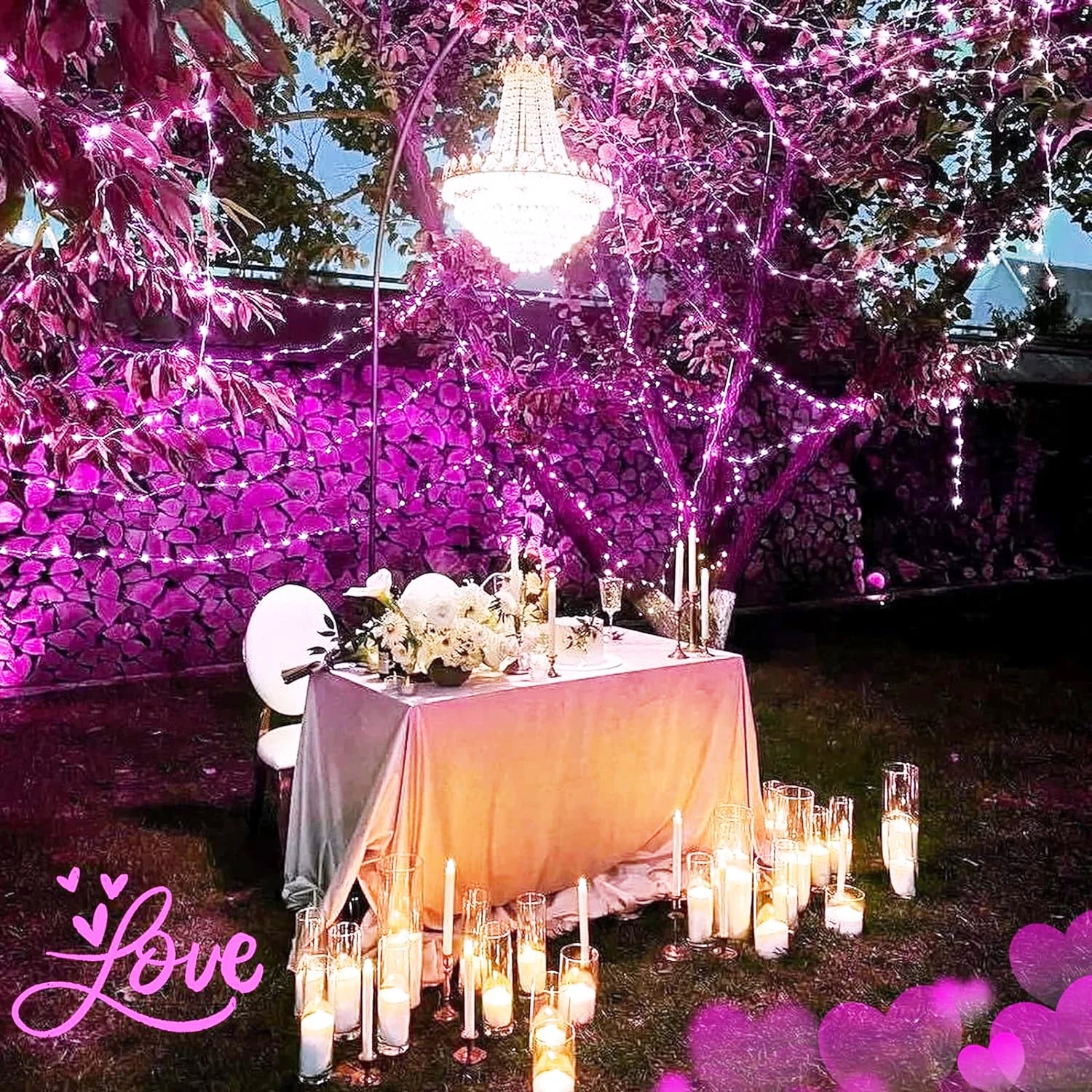 Solar String Lights – Waterproof 8-Mode Copper Wire Fairy Lights