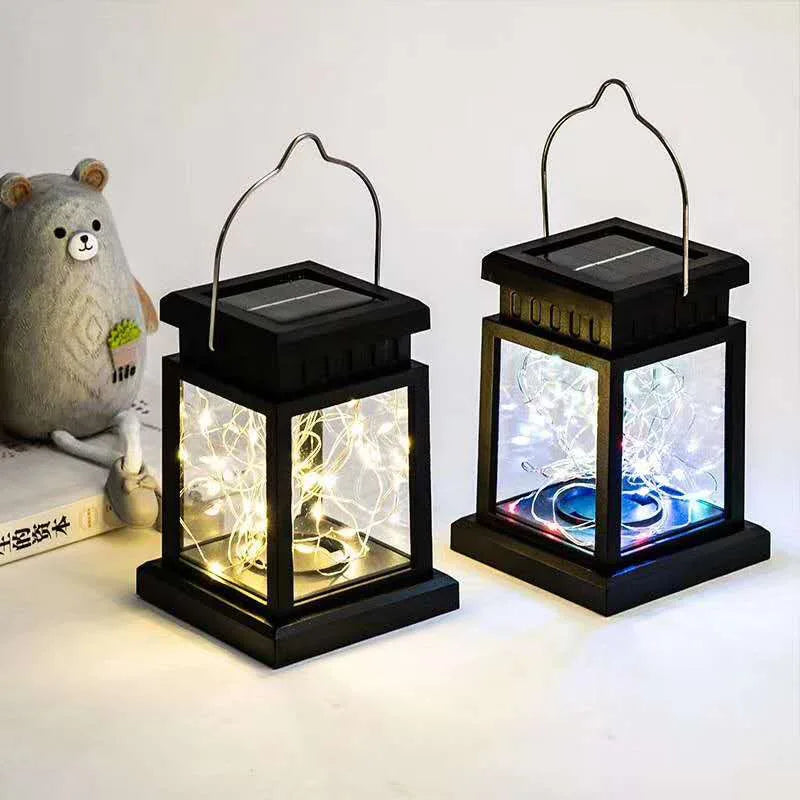Solar Lantern Lights Outdoor – LED Hanging Garden Candle Lamps