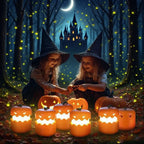 Halloween Foldable Pumpkin Lantern – LED Hanging Light