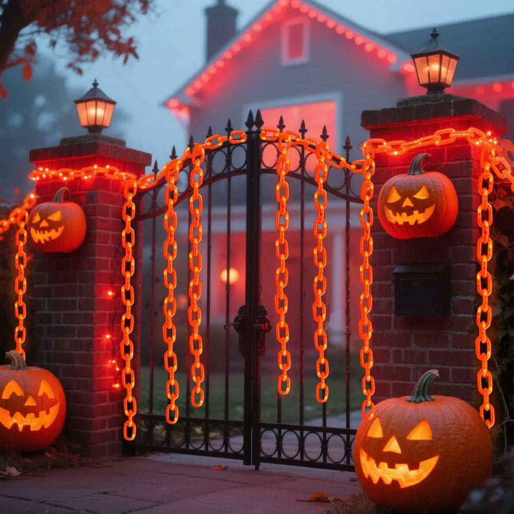 Halloween Chain String Lights – 2M/3M, Solar or Battery Powered