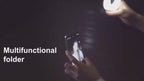 Mini Clip-On LED Selfie Light – 3 Modes, 9 Brightness Levels, USB-C Rechargeable